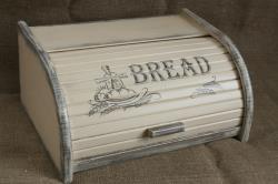  Duży kremowy chlebak roletowy BREAD_9