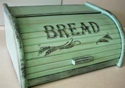  Duży zielony chlebak roletowy BREAD_1